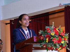 Solemn blessing of the St. Clare's Building complex of Primary Section