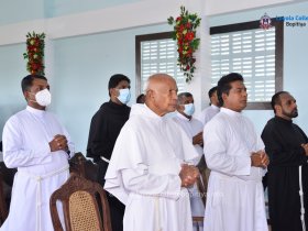Solemn blessing of the St. Clare's Building complex of Primary Section