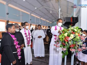 Solemn blessing of the St. Clare's Building complex of Primary Section