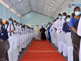 Solemn blessing of the St. Clare's Building complex of Primary Section