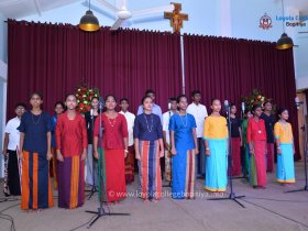 Solemn blessing of the St. Clare's Building complex of Primary Section