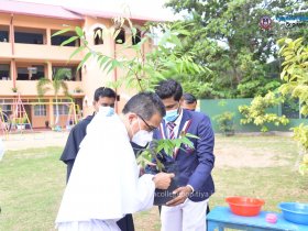 Solemn blessing of the St. Clare's Building complex of Primary Section