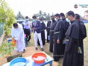 Solemn blessing of the St. Clare's Building complex of Primary Section