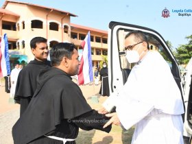 Solemn blessing of the St. Clare's Building complex of Primary Section