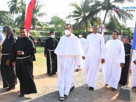 Solemn blessing of the St. Clare's Building complex of Primary Section