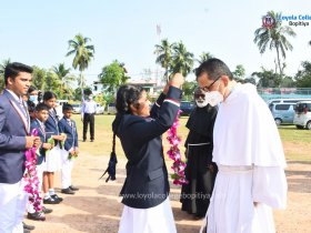 Solemn blessing of the St. Clare's Building complex of Primary Section