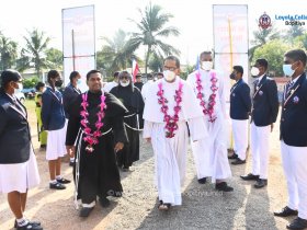 Solemn blessing of the St. Clare's Building complex of Primary Section