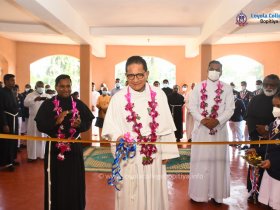 Solemn blessing of the St. Clare's Building complex of Primary Section