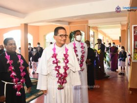 Solemn blessing of the St. Clare's Building complex of Primary Section