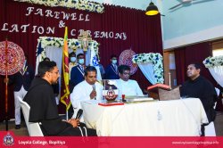 The farewell of two great leaders and installation of new rector