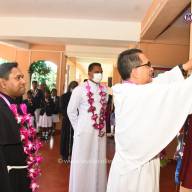 Solemn blessing of the St. Clare's Building complex of Primary Section